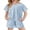 Blue Cat, variant on Arshiner Girls Pajamas Set Short Sleeve Sleepwear Summer Lounge Set Soft Pjs for Kids