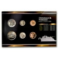 thumbnail image 2 of Trinidad & Tobago 1 Cent - 1 Dollar 6 Coin Set BU, 2 of 2