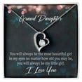 thumbnail image 2 of To My Granddaughter You Will Always Be Forever Necklace w Message Card, 2 of 8