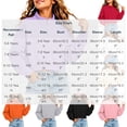 thumbnail image 4 of AKOEE Girls' Crop Sweatshirts Half Zip Plain Pullover Cotton Long Sleeve 5-16Y Sports Casual Loose Fall Tops (5-6 Years, Beige), 4 of 7