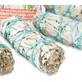 thumbnail image 2 of 6 Pack White Sage ~ Sage Smudge Sticks for Smudging & Cleansing Energy ~ Bulk/Wholesale ~ Sustainably Grown (6 Pack), 2 of 3