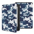 thumbnail image 3 of Case for Kindle 10th Generation - Slim & Light Smart Cover Case with Auto Sleep & Wake for Amazon Kindle E-reader 6" Display, 10th Generation 2019 Release (Camouflage Blue), 3 of 7