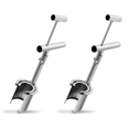 thumbnail image 1 of 2X Plant and Fruit Tree Seedling Transplanter, 2024 New Stainless Steel Planting Garden Tools with Long Handle Handheld, 1 of 7