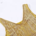 thumbnail image 3 of HXWCHs Disco Fringe Mini Dress for Women 70s Flapper Style Party Wear Casual Elegant Outfit M Gold, 3 of 7