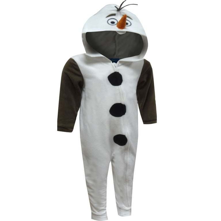 Disney Olaf One Piece Pajamas AME Sleepwear Girls' Disney Frozen