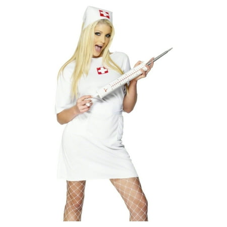 Jumbo Syringe Nurse Doctor Injection Needle Giant Costume Prop Surgeon