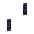 thumbnail image 1 of Reloj Bearachild LED Sin Rostro Digital Estilo Retro Mano Cadena Completa Luz Azul 2Conjunto, 1 of 6