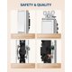 thumbnail image 3 of 3 Way Decorator Light Switch with Wall Plate, 120/277VAC 15A Light Switch, 3 of 5