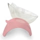 thumbnail image 2 of Kitten Comedero Elevado Transparente Para Gato Rosa, 2 of 5