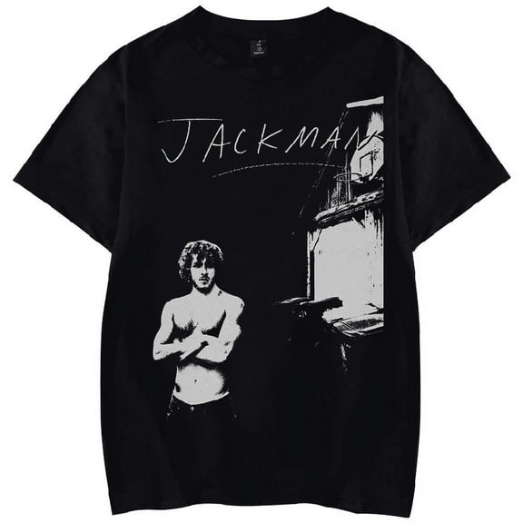 Jack Harlow Silhouette Print T-shirt short sleeved unisex fashion trend summer T-shirt