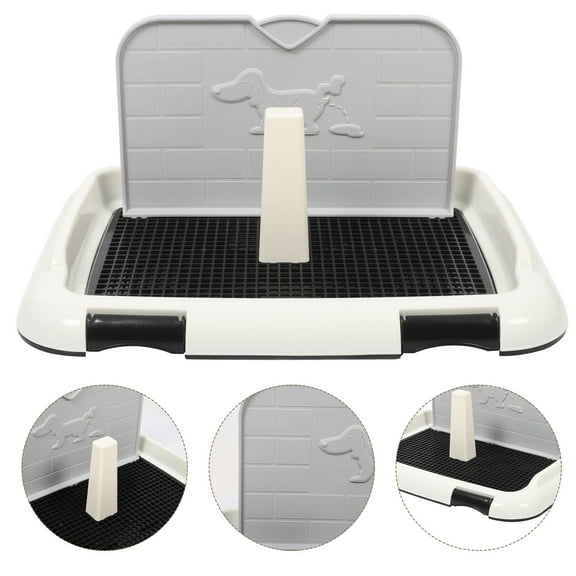 MEIBUTYUP Puppy Training Tray Indoor Urination Pad Holder Plastic 1 Pack Potty Trainer for Dogs