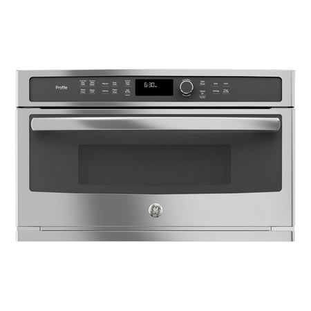 GE Profile PWB7030SLSS - Microwave oven with convection - built-in - 1.7 cu. ft - 975 W - stainless steel