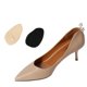 thumbnail image 5 of 4 pares de plantillas invisibles de tacón alto de silicona negra y beige, antideslizantes y resistentes al desgaste con reverso adhesivo para mujer que usa zapatos. Las suelas son cómodas y las almohadillas del antepié son 4. Rojo Verde, 5 of 5