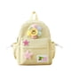 thumbnail image 1 of Mochila para ins femenino mochila pequeña jardín infantes con flores frescas mochila liviana para estudiantes escuela primaria mochila nailon mochila pequeña 826-PZ20240625013766 amarillo, 1 of 5