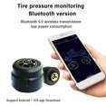 thumbnail image 4 of AMERTEER Bluetooth 5.0 Tire Pressure Monitoring System APP Monitoring Car Tire Pressure Monitor with 4 Sensors 0-8bar Monitoring Range IP67 Waterproof Support iOS& Android for Cars SUV, 4 of 10