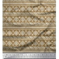 thumbnail image 1 of Soimoi Cotton Cambric Fabric Aztec African Print Fabric by the Yard 56 Inch Wide, 1 of 3