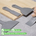 thumbnail image 4 of Uxcell 4pcs Putty Scraper 1.5" Plastic Flexible Tool for Pasting Plaster Repairing Walls, 4 of 7