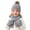 Gray-03, variant on Sentuca Warmer Set for Girls and Boys Winter Knit Pom Pom Beanie Hat Scarf Gloves 3 Pcs Kids Outdoor Accessories Gray Size 3-12Y