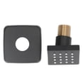 thumbnail image 2 of Shower Head, Body Spray Jets 360° Adjustment Angle Wall Mounted Adjustable Copper Material  For Shower Room For Natatorium, 2 of 8