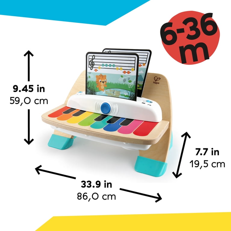 Baby Einstein Hape Magic Touch Piano, Wooden 5-Key photo 6