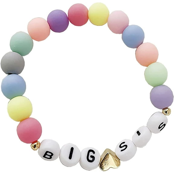 Big Sister Gift for Sister, Big Sister Bracelet, Little Sister Gifts for Sisters for Little Girls, Big Sister Announcement, Sister Jewelry