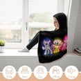thumbnail image 6 of My Lit-tle Pony Hooded Blanket, Wearable Blanket Hoodie Cozy Soft Warm Hooded Flannel Blanket for Women Men Boys Girls, 6 of 7