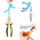 thumbnail image 4 of (random Color) (11)fridge Magnets, Mini Man Magnetic Fridge Magnets For Kids Adults Office Desk Decor Christmas Gift + 1 Sticky Wall Climber, 4 of 5