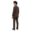 thumbnail image 4 of Mens Pinstripe 3 Piece Suit Set Modern Fit, Notch Lapel, 4 of 4