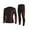 Red, variant on FNFYFH Thermal Underwear for Women Men Long Johns Set Quick Dry Skintight Sport Base Layer Bottom Top for Skiing Cycling