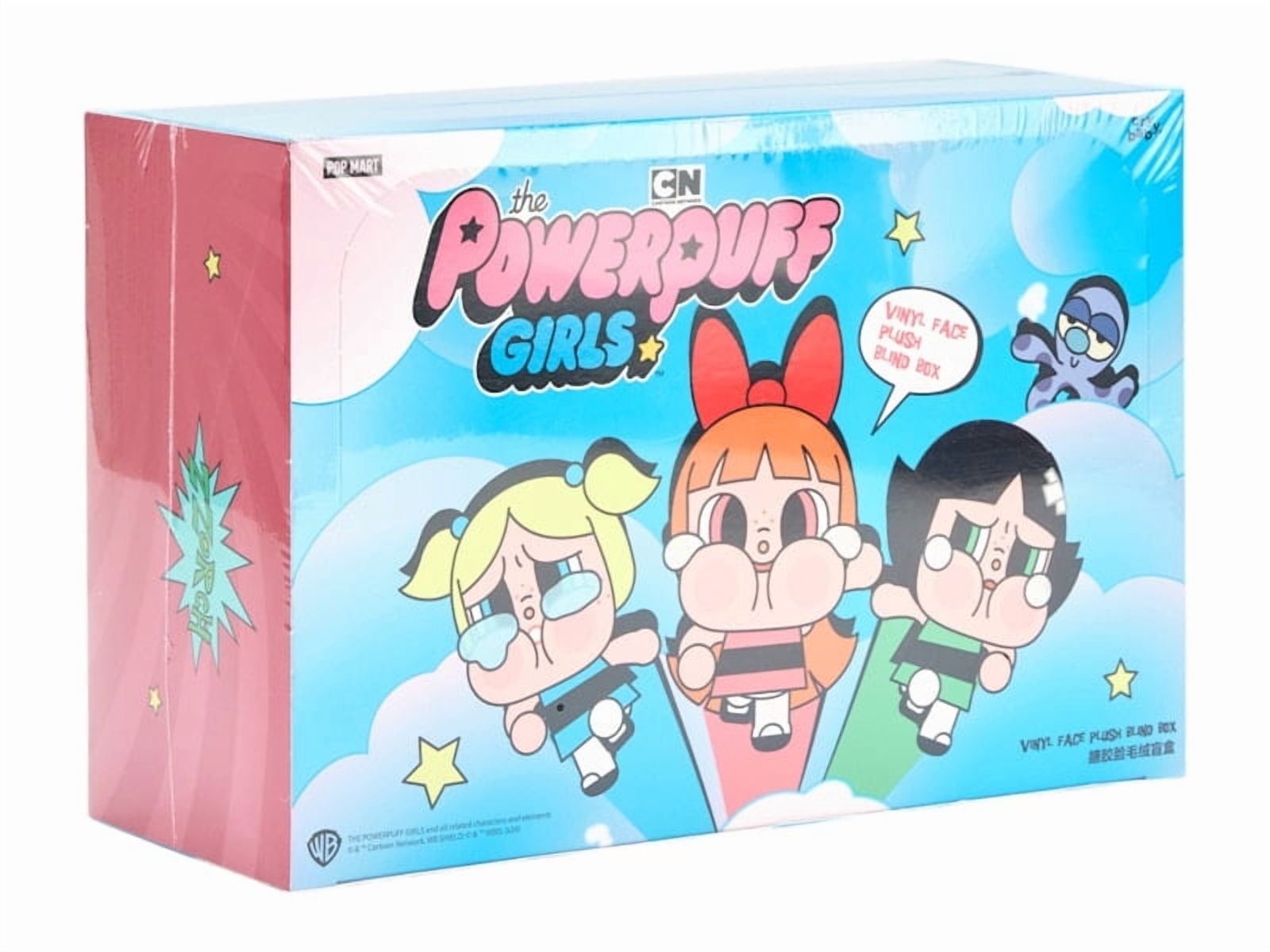 Pop Mart CryBaby x Powerpuff Girls Series Vinyl Face Plush Sealed Case (6 Blind Boxes), from StockX