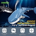 thumbnail image 3 of Smart Rc Shark Whale Spray Water Toy Remote Controlled Boat Ship Submarine Robots Fish Electric Toys For Kids Boys Baby Children Remote Control Cars &, 3 of 5