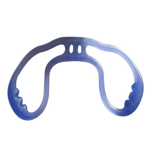 NUZYZ 8 Shaped Elastic Fitness Exercise Yoga Stretching Training Rope Resistance Band Blue