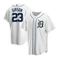 thumbnail image 1 of Detroit Tigers 23 Gibson - Maillot Édition Brodé Classique Commémoratif Étoile - TTTG, 1 of 2