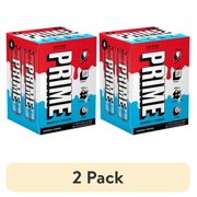 (2 pack) Prime Sugar Free Energy Drink, Ice Pop, 12 fl oz, 4 Pack, Cans, 200mg Caffeine