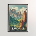 thumbnail image 3 of ELNEIT - Pinnacles National Park Poster, Unframed Matte Paper, S11, 3 of 3