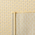 thumbnail image 6 of SAFAVIEH Courtyard Flint Checkered Indoor/Outdoor Area Rug, Gold/Beige, 6'7" x 9'6", 6 of 10