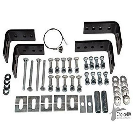 HUSKY TOWING 31622 10 Bolt Rail Install KIT (Best Rotors For Towing)