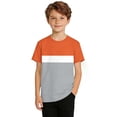thumbnail image 3 of T-Shirt pour Enfants, Manches Courtes à Col Rond avec Motif Imprimé, Haut de Sport Décontracté pour Garçons et Filles 2-13 Ans, 3 of 6