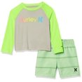 thumbnail image 2 of Hurley Maillot de Bain Garçon Ensemble 2 Pcs, Lime Flash, 7, 2 of 6