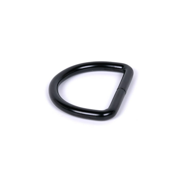 Country Brook Design® 1 Inch Black Heavy Welded D-Rings, 10 Pack