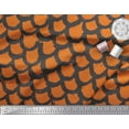 thumbnail image 3 of Soimoi Orange Rayon Fabric Fish Animal Skin Fabric Prints By Yard 56 Inch Wide, 3 of 3