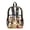 Abstract Geometric Butterfly Pattern, variant on Western Desert Calf Pattern Clear Backpack for Girls Boys, 17 Inch Large Capacity Transparent Backpack Preschool Kindergarten with Wide Shoulder Straps