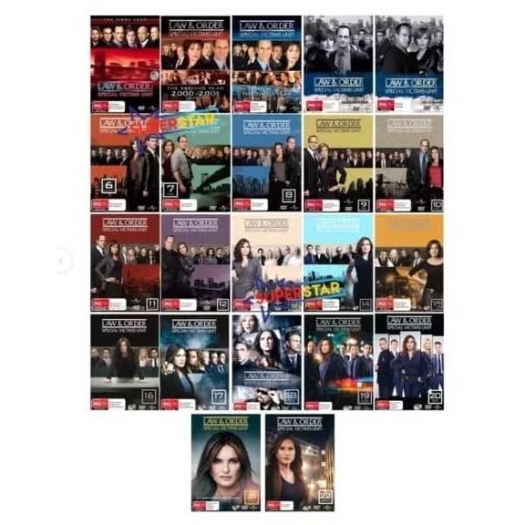 Law and Order Special Victims Unit season 1-23 (DVD)