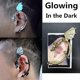 thumbnail image 4 of 1Pc Punk Luminous Dragon Shape Ear Cuff Clip Earring No Piercing Jewelry for Women Girls Teens, 4 of 4