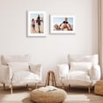thumbnail image 2 of Americanflat 16x22 Picture Frame with Polished Plexiglass - Set of 2 - Use as 12x18 Frame with Mat or 16x22 Frame Without Mat - Galleria Collection - Gallery Wall Frame Set for Wall Dis, 2 of 8