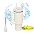 thumbnail image 1 of Taza Con Mango Stanley De 40Oz, Taza De Pasillo, Frío De Acero, Inoxidable De Doble 304, Taza De Hielo Grande (40oz), 1 of 3