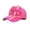 Pink, variant on Shiny Metallic Holographic Baseball Cap for Men Women Pu Leather Dad Hat Hop Hats