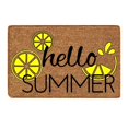 thumbnail image 1 of Lemon Door Mats Lemon Welcome Mat Outdoor Rug Lemon Door Mats Outside Spring Summer Door Mat Sunshine Decorative Summer Doormat, 1 of 6