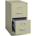 thumbnail image 4 of Scranton & Co 22" 2-Drawer Metal Letter Width Vertical Filing Cabinet in Beige, 4 of 5