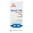 thumbnail image 1 of Amcef Ceftriaxona 1 g I.M. solución inyectable 3.5 ml, 1 of 3